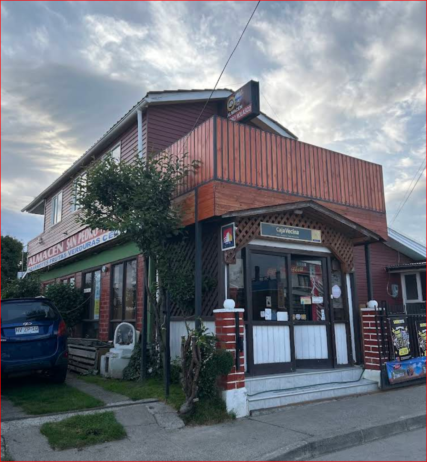 Fachada del Almacén San Pedro Nolasco en Punta Arenas